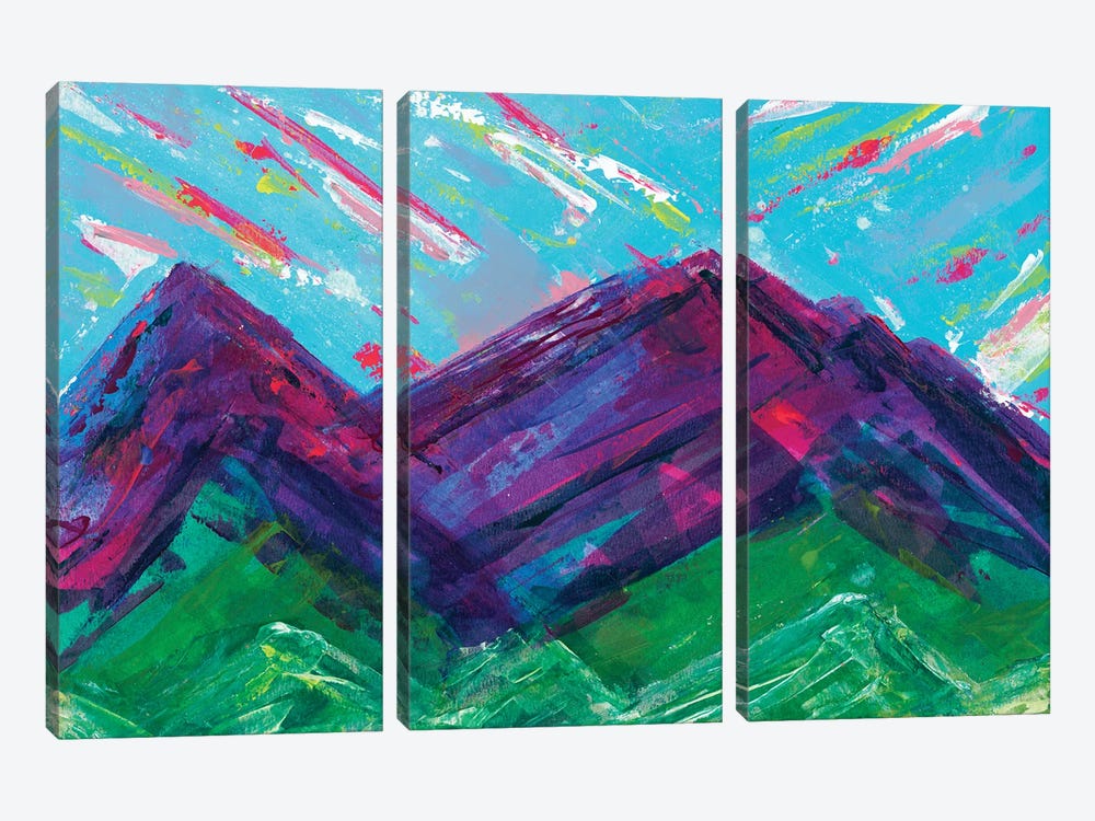 Expand Your Consciousness by Becky Joan Springer 3-piece Canvas Artwork