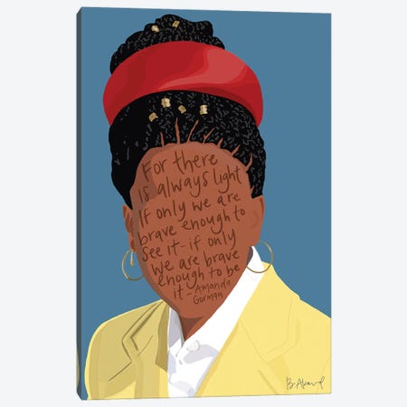 Lizzo Canvas Print by Bec Akard | iCanvas