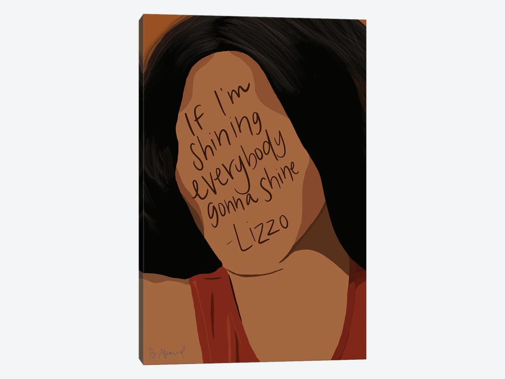 Lizzo by Bec Akard 1-piece Canvas Art