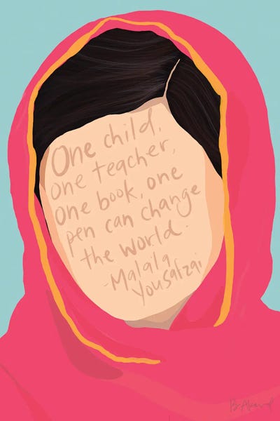 Ceiling Shatterers: Malala by Bec Akard