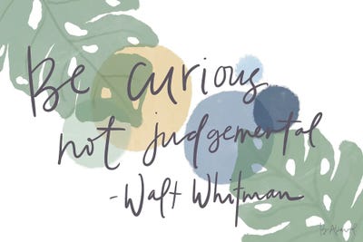 Walt Whitman by Bec Akard canvas print