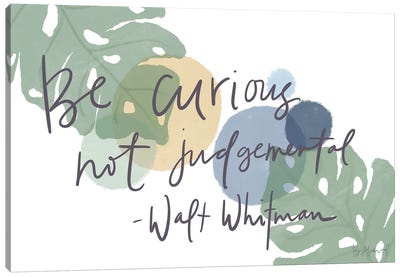 Walt Whitman Canvas Art Print - Bec Akard