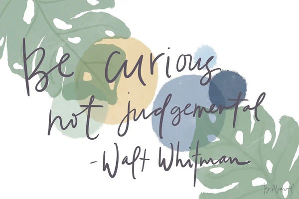 Wisdom: Walt Whitman by Bec Akard