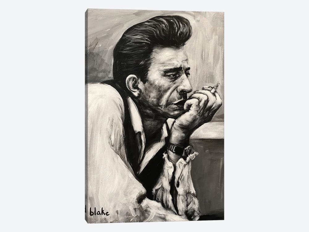 Johnny Cash by Blake Munch 1-piece Canvas Art