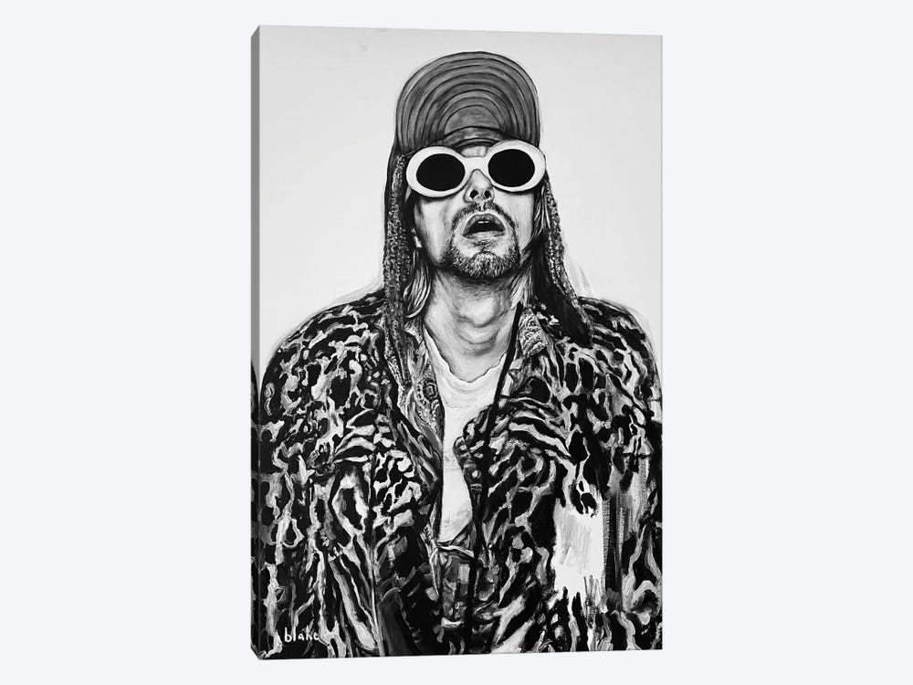 Kurt Cobain by Blake Munch 1-piece Canvas Print