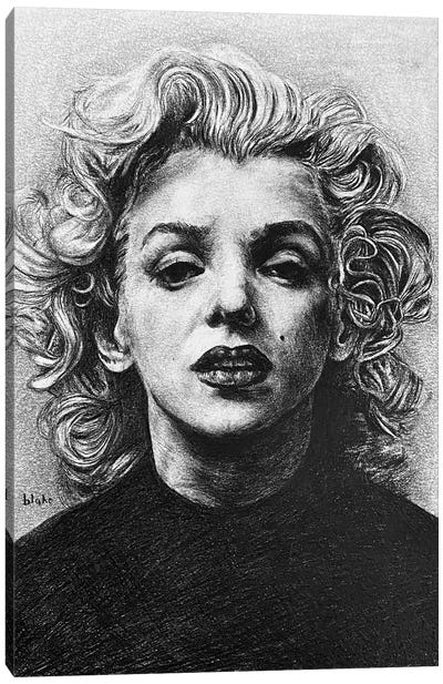 Marilyn Monroe Canvas Art Print - Blake Munch