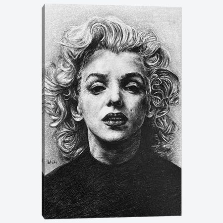 Marilyn Monroe Canvas Print #BKH13} by Blake Munch Canvas Print