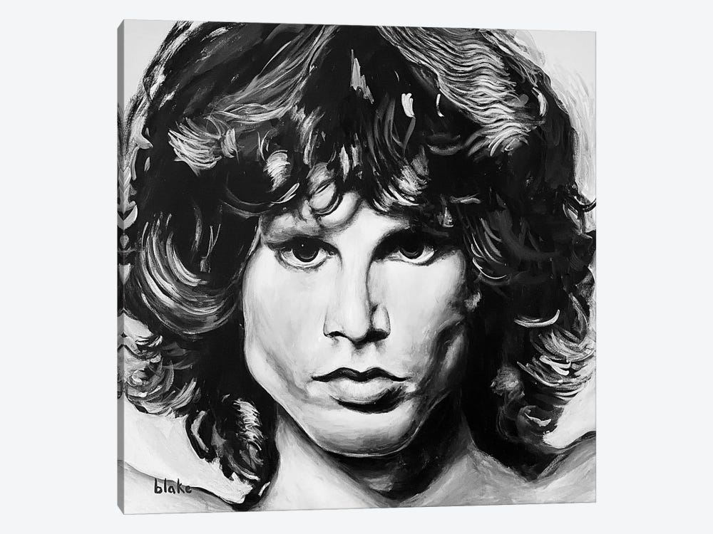 Jim Morrison by Blake Munch 1-piece Canvas Artwork