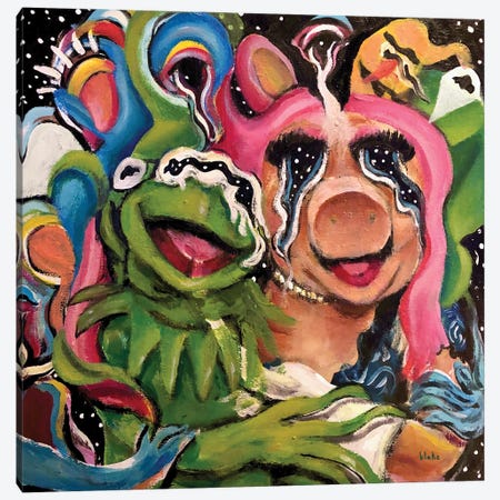 Muppets Dreaming Canvas Print #BKH1} by Blake Munch Canvas Print