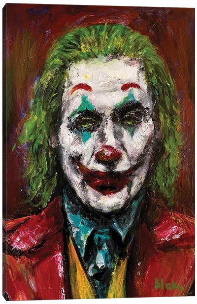 Joker - Joaquin Canvas Art Print - Joaquin Phoenix