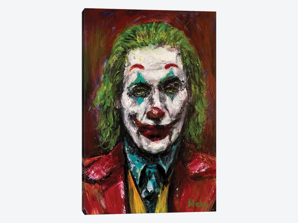 Joker - Joaquin by Blake Munch 1-piece Canvas Artwork
