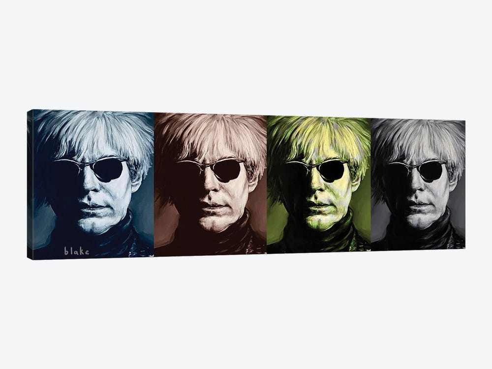 Warhol In Quadraphonic by Blake Munch 1-piece Canvas Print