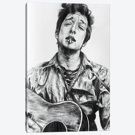 Acoustic Dylan Canvas Print #BKH7} by Blake Munch Canvas Artwork