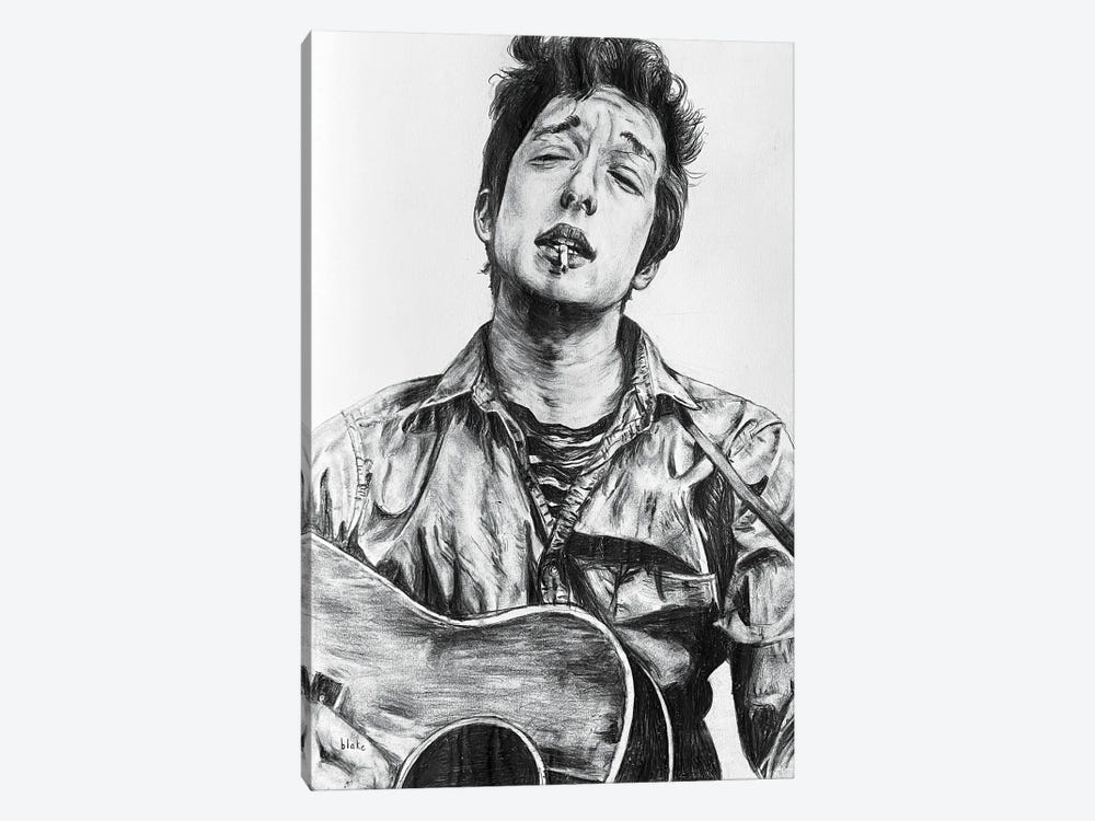 Acoustic Dylan by Blake Munch 1-piece Art Print
