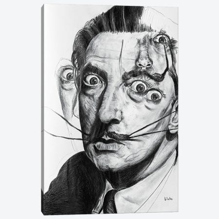 Hello Dalí Canvas Print #BKH9} by Blake Munch Canvas Print