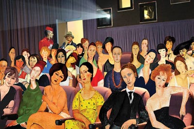 Assigned Seating by Barry Kite art print