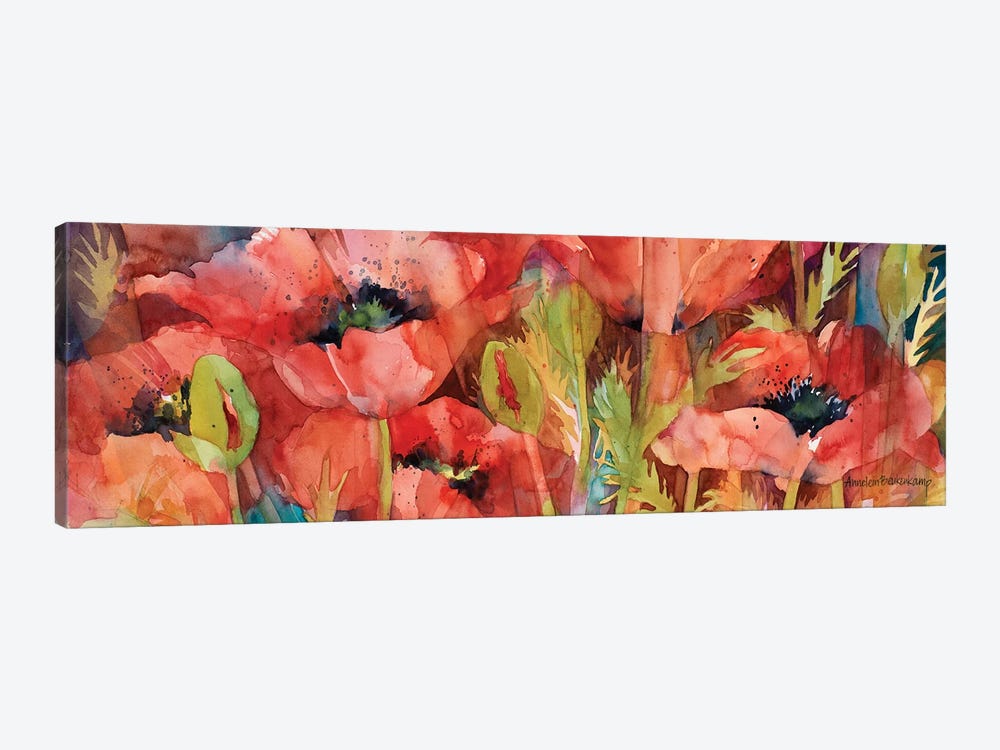 Petals On Parade by Annelein Beukenkamp 1-piece Canvas Wall Art