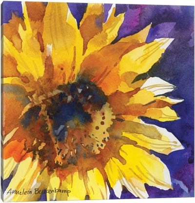 Solstice Canvas Art Print - Sunflower Art