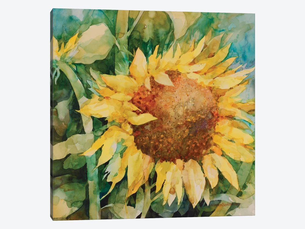 Sunflower by Annelein Beukenkamp 1-piece Art Print