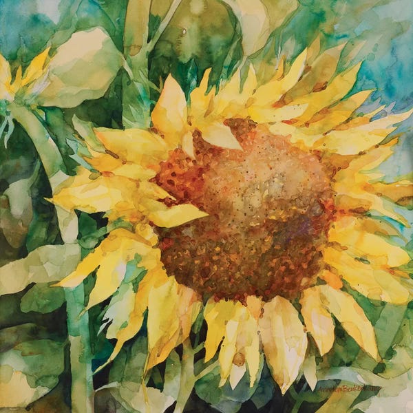 Annelein Beukenkamp: Sunflower by Annelein Beukenkamp