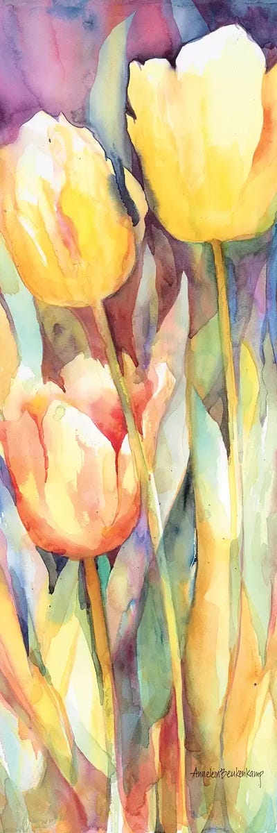 Tall Blondes by Annelein Beukenkamp multi panel art