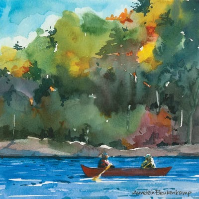 Tranquility by Annelein Beukenkamp multi panel art