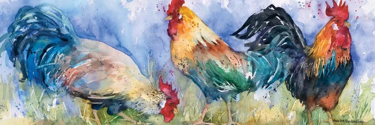 Triple Threat by Annelein Beukenkamp wall art