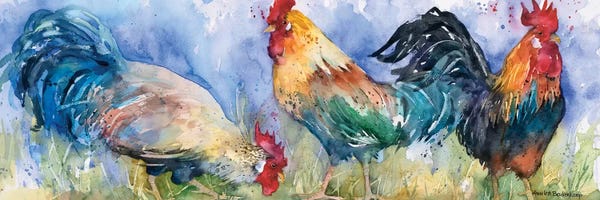 Chickens & Roosters: Triple Threat by Annelein Beukenkamp