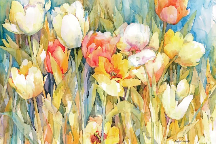Tulip Team by Annelein Beukenkamp wall art