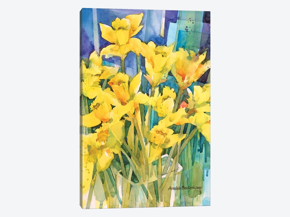 Daffodil Delight by Annelein Beukenkamp 1-piece Canvas Wall Art