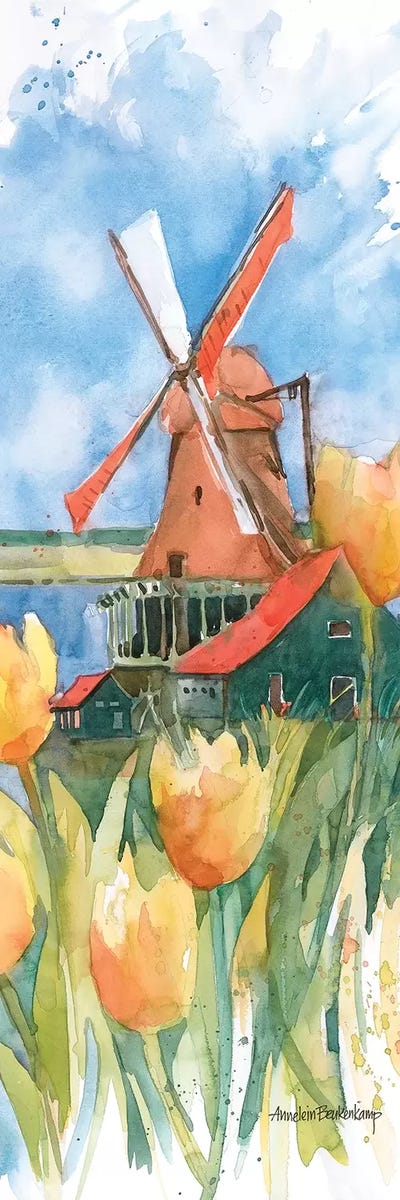 Dutch Vignette by Annelein Beukenkamp multi panel art