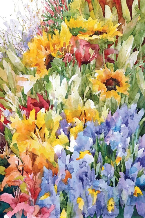 Flower Power by Annelein Beukenkamp wall art