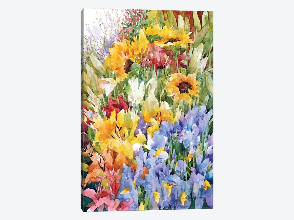 Flower Power by Annelein Beukenkamp 1-piece Canvas Print