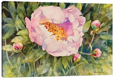 Flowers Canvas Art Print - Annelein Beukenkamp
