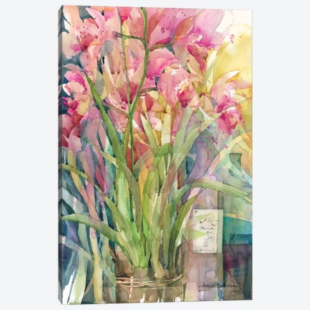 Orchid Gathering Canvas Print #BKK94} by Annelein Beukenkamp Canvas Art Print