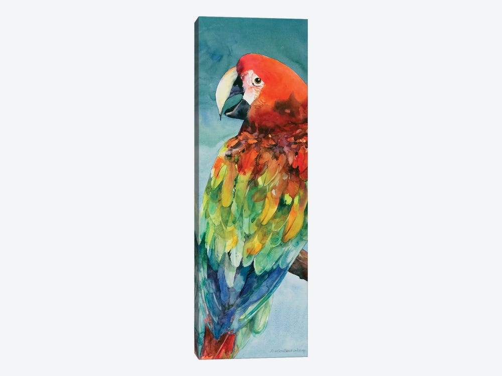 Parrot by Annelein Beukenkamp 1-piece Canvas Art