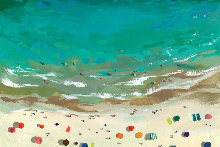 Aerial Beach by Brook Page wall art