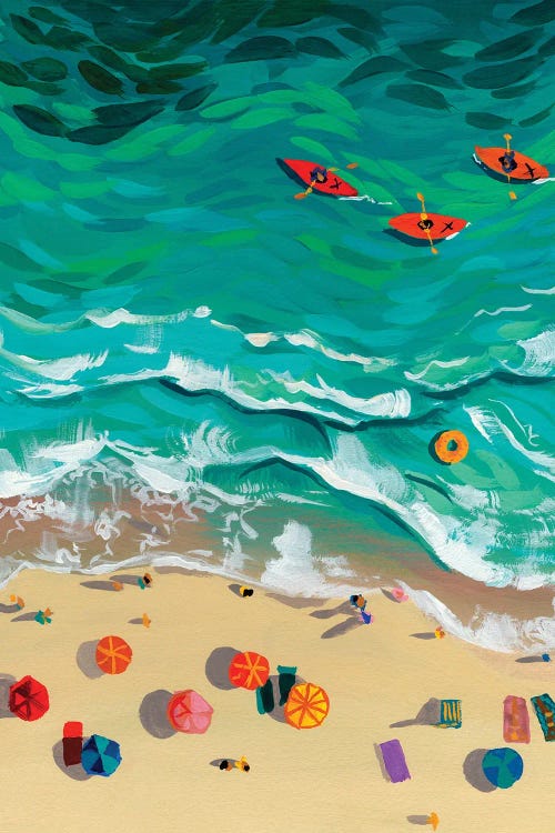 Aerial Beach III by Brook Page wall art