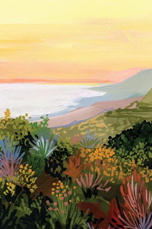 Coastal Bloom by Brook Page wall art