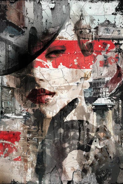 Canvas Print: French Attraction I by Micha Baker - thumbnail