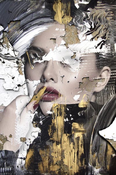 Canvas Print: Gold Lady by Micha Baker - thumbnail