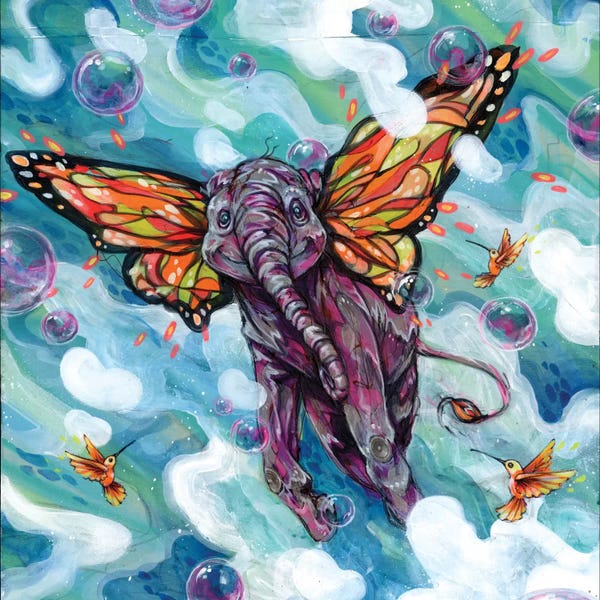 Swartz Brothers Art: Lollapopaphant by Swartz Brothers Art