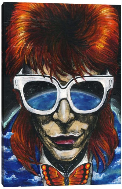 Looking For Water Canvas Art Print - David Bowie