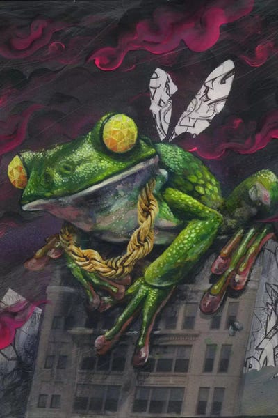 Frogs: Lord Of The Flies by Swartz Brothers Art
