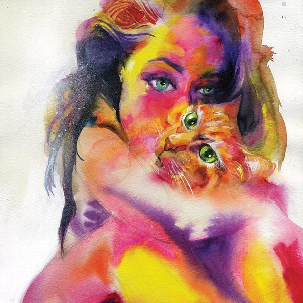 Swartz Brothers Art: Cat Soup by Swartz Brothers Art