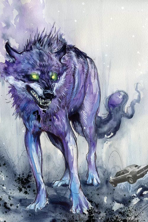 Fever Wolf by Swartz Brothers Art wall art