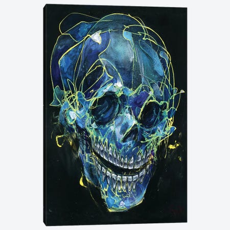 Cold Skull Canvas Print #BKT130} by Swartz Brothers Art Canvas Print