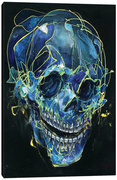 Cold Skull Canvas Art Print - Swartz Brothers Art