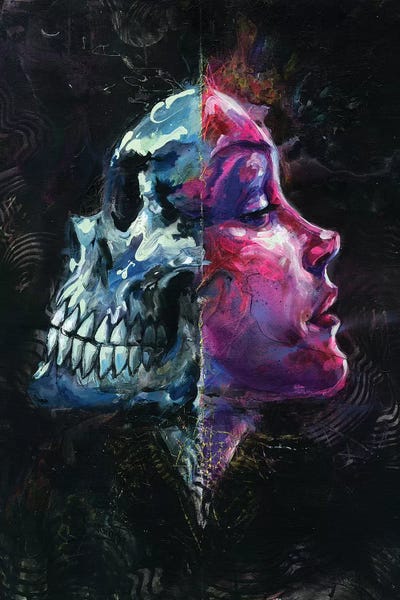 Skulls: Death Reflects Sex by Swartz Brothers Art