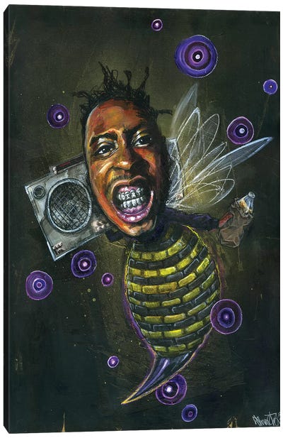 O.D.Bee Canvas Art Print - Wu-Tang Clan